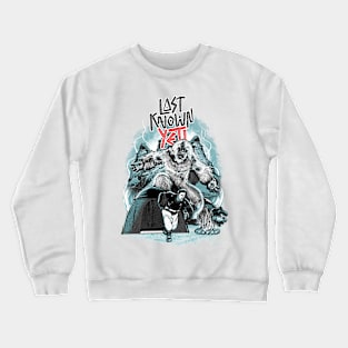 LAST KNOWN YETI Crewneck Sweatshirt